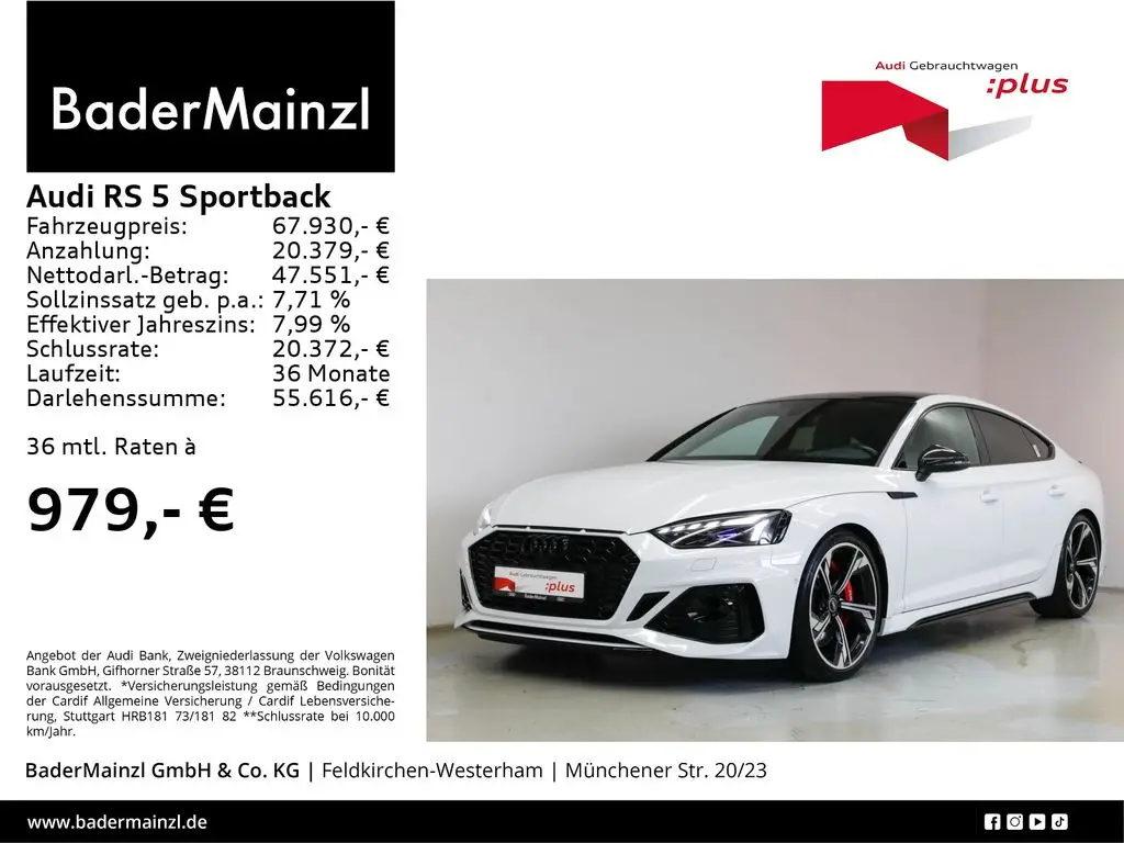 Photo 1 : Audi Rs5 2021 Essence