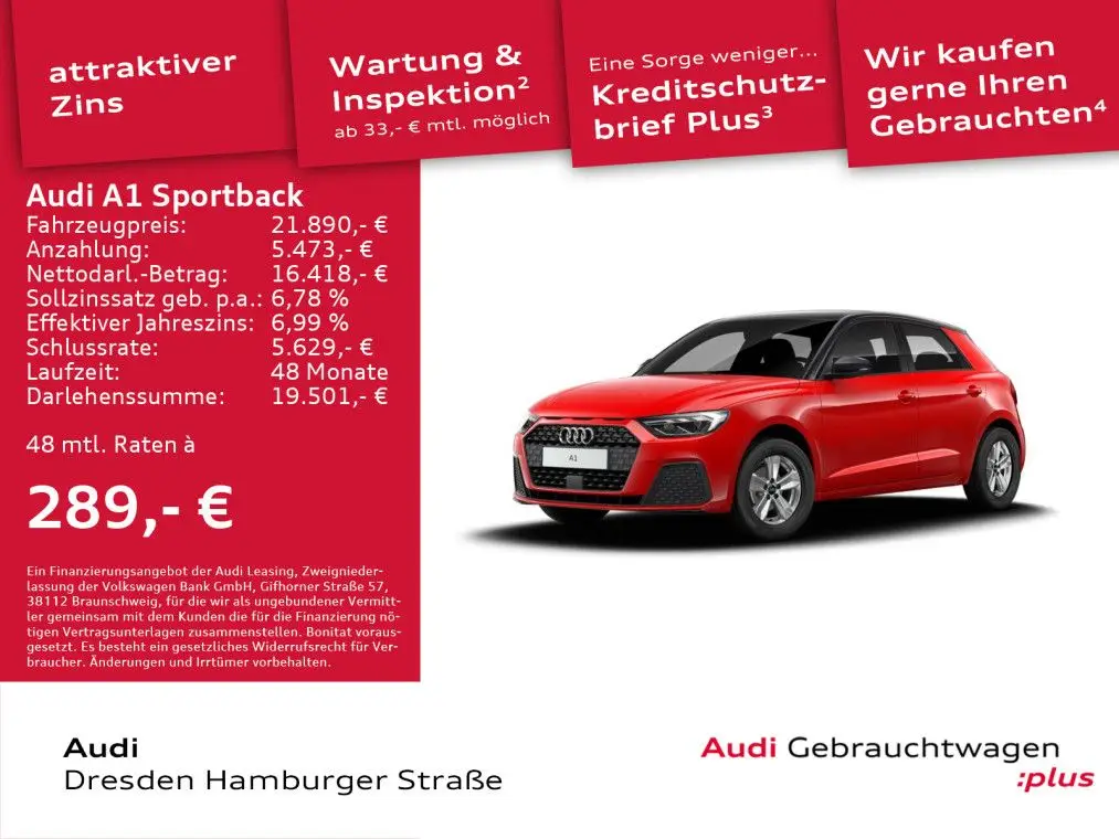 Photo 1 : Audi A1 2020 Petrol