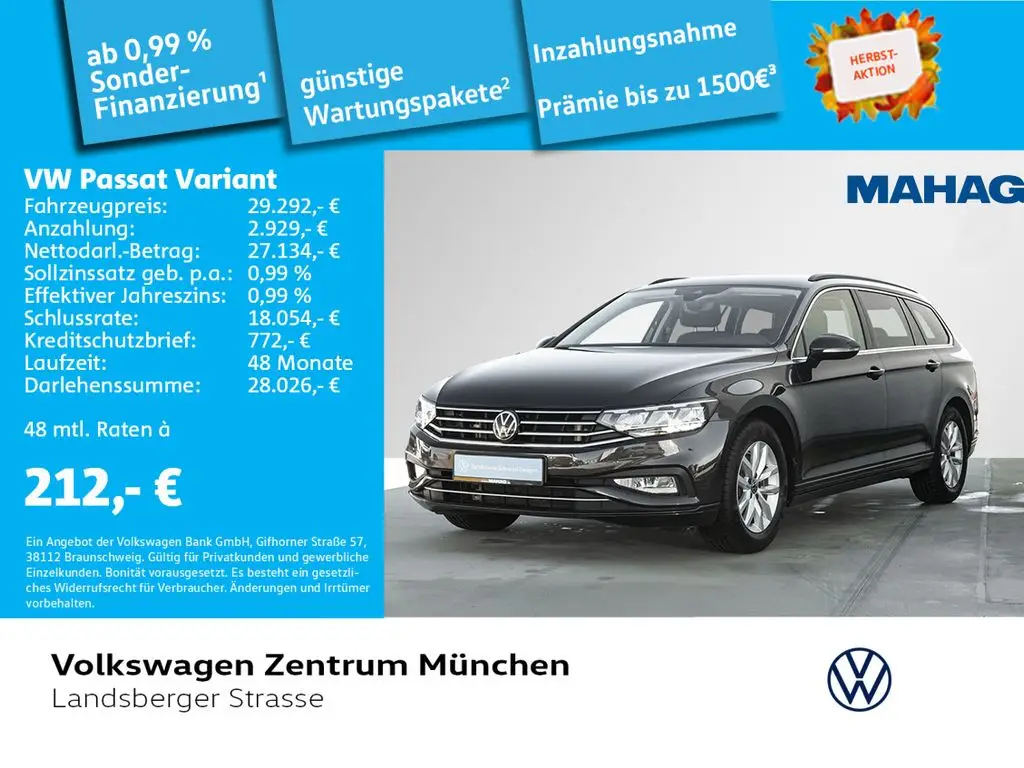 Photo 1 : Volkswagen Passat 2024 Petrol