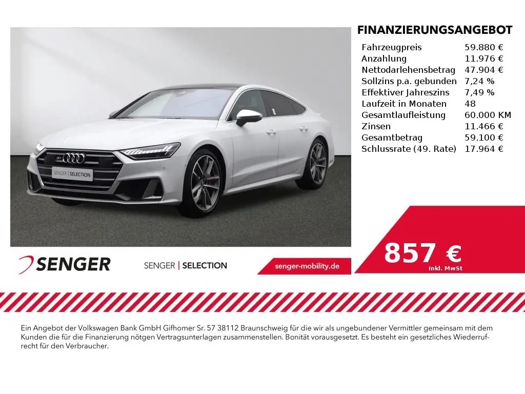 Photo 1 : Audi S7 2019 Diesel