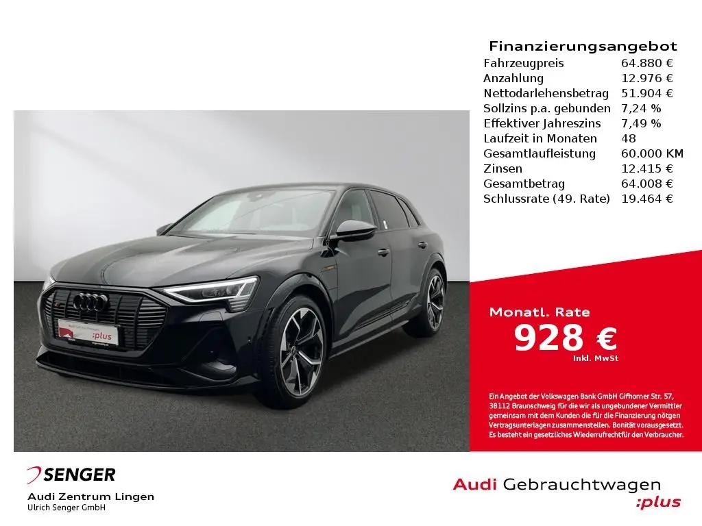 Photo 1 : Audi E-tron 2023 Non renseigné