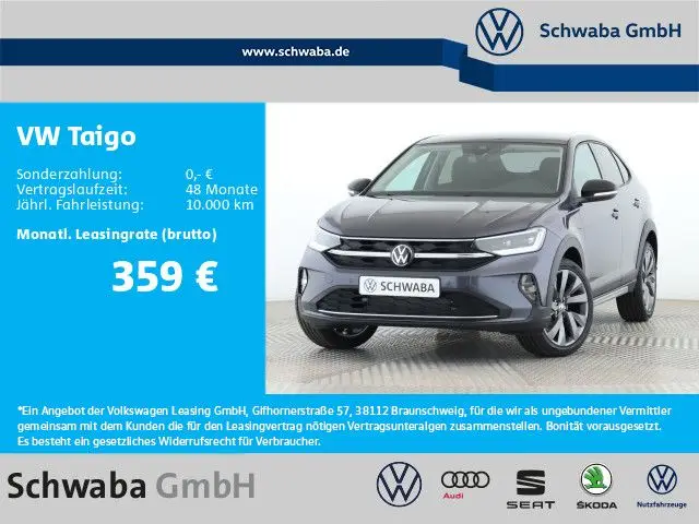 Photo 1 : Volkswagen Taigo 2024 Essence