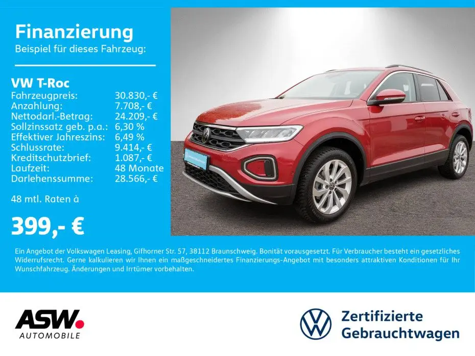 Photo 1 : Volkswagen T-roc 2024 Petrol