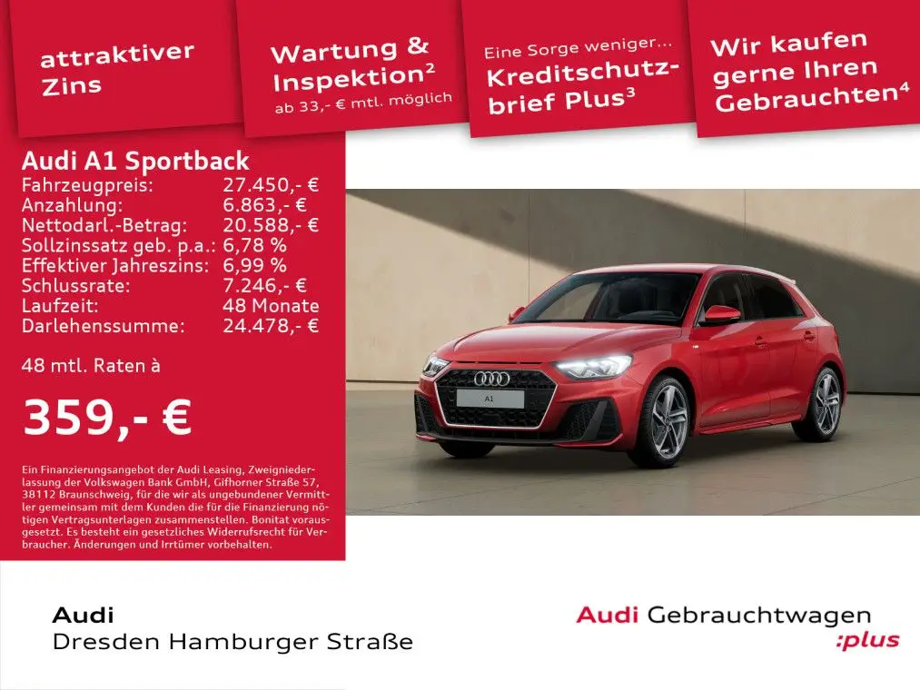 Photo 1 : Audi A1 2024 Petrol