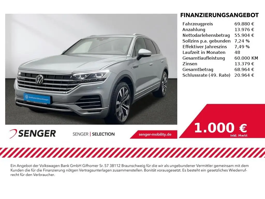 Photo 1 : Volkswagen Touareg 2023 Hybrid