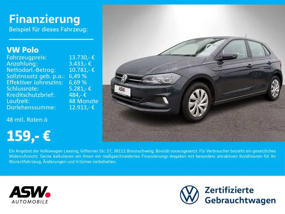 Photo 1 : Volkswagen Polo 2020 Petrol