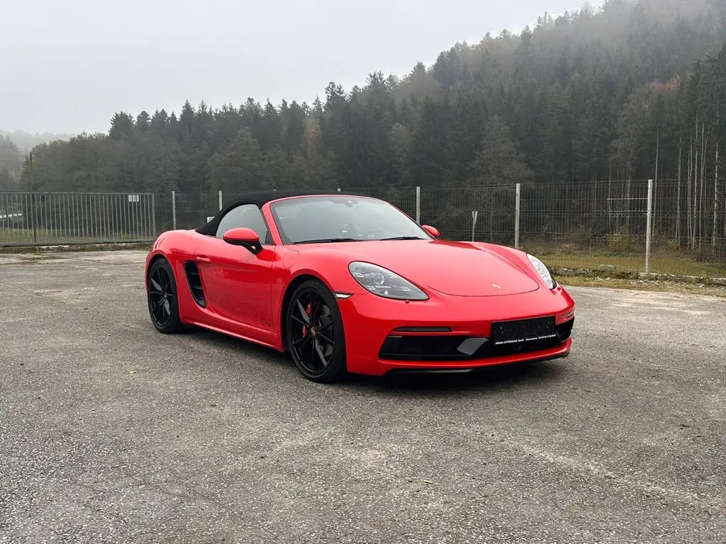 Photo 1 : Porsche Boxster 2019 Petrol