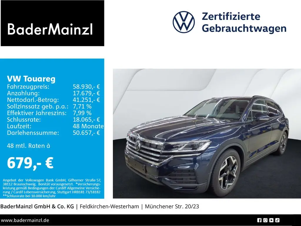 Photo 1 : Volkswagen Touareg 2024 Diesel