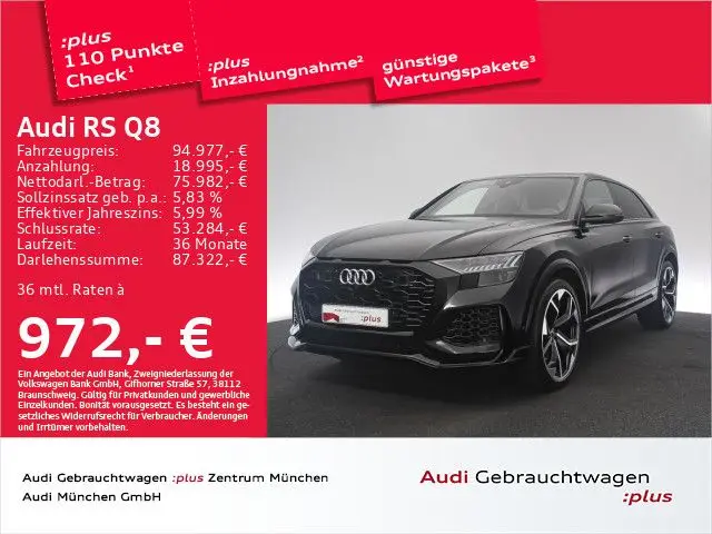 Photo 1 : Audi Rsq8 2021 Essence