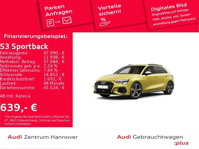 Photo 1 : Audi S3 2024 Petrol