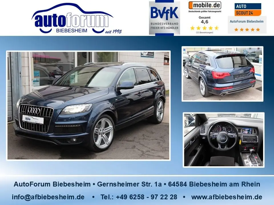 Photo 1 : Audi Q7 2014 Diesel