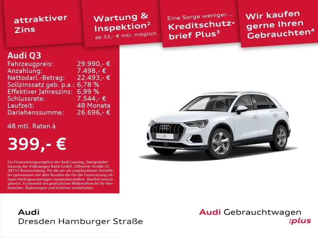 Photo 1 : Audi Q3 2019 Petrol