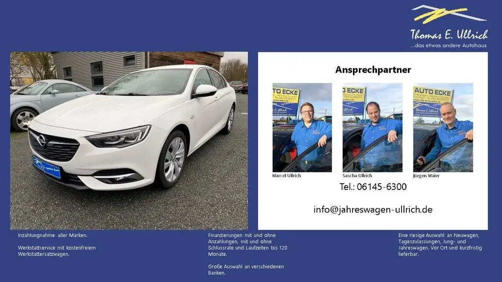 Photo 1 : Opel Insignia 2019 Petrol