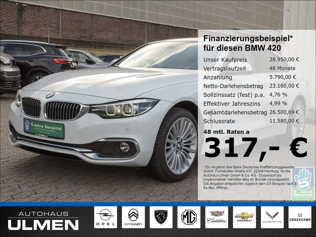 Photo 1 : Bmw Serie 4 2019 Diesel