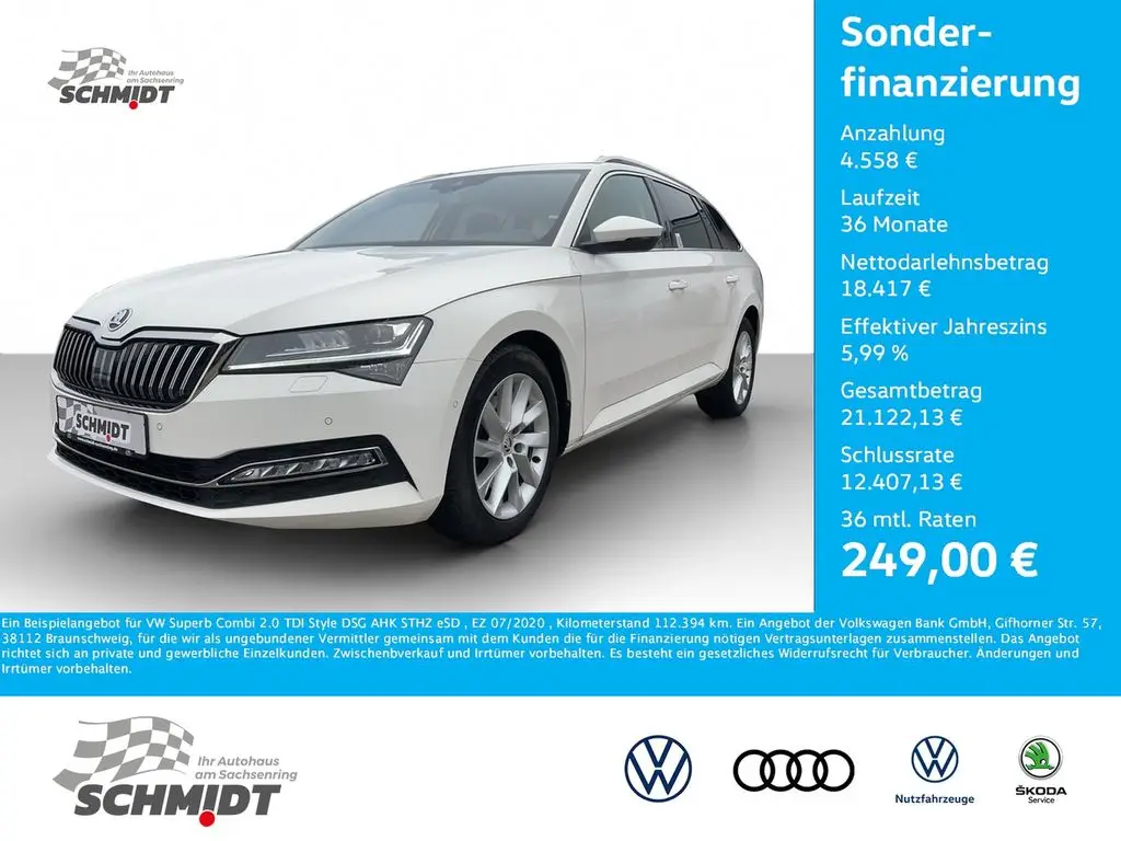 Photo 1 : Skoda Superb 2020 Diesel