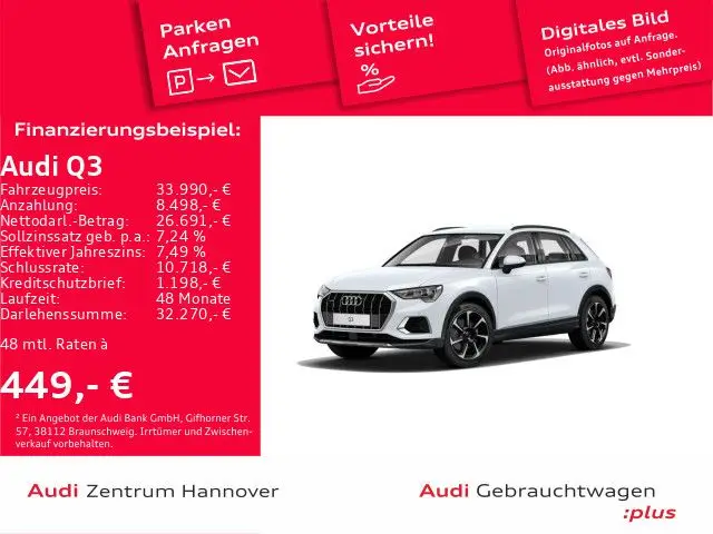 Photo 1 : Audi Q3 2020 Petrol