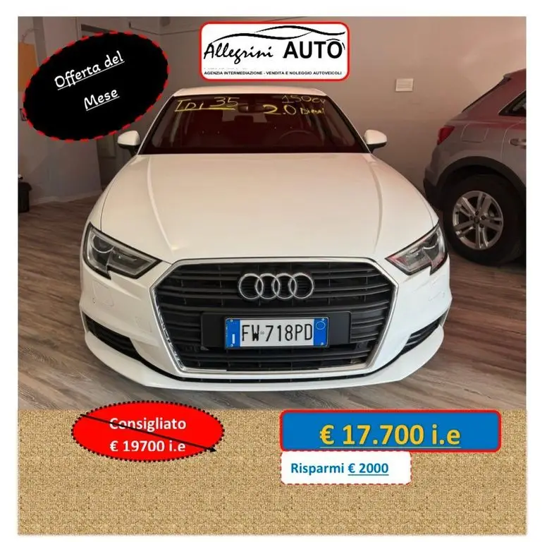 Photo 1 : Audi A3 2019 Diesel