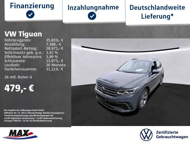 Photo 1 : Volkswagen Tiguan 2021 Diesel