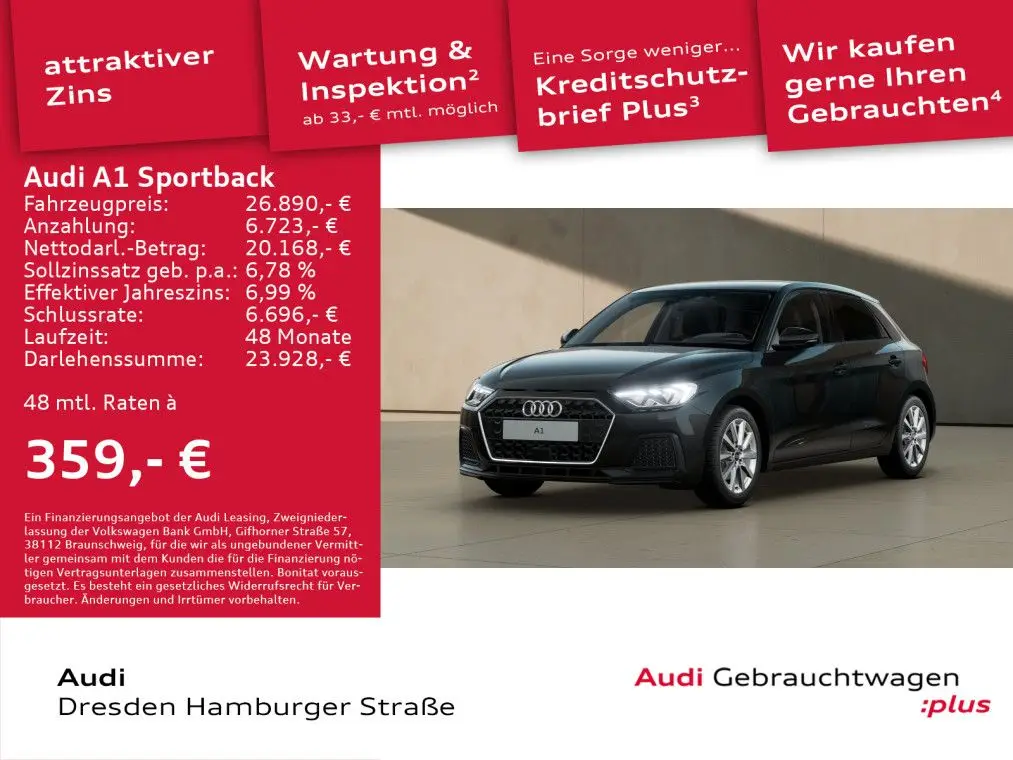 Photo 1 : Audi A1 2024 Petrol