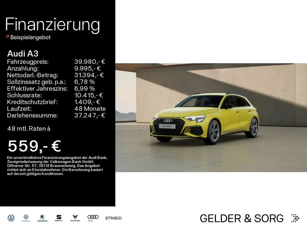 Photo 1 : Audi A3 2023 Hybride