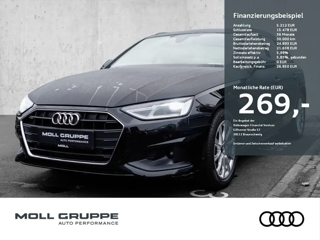 Photo 1 : Audi A4 2021 Essence