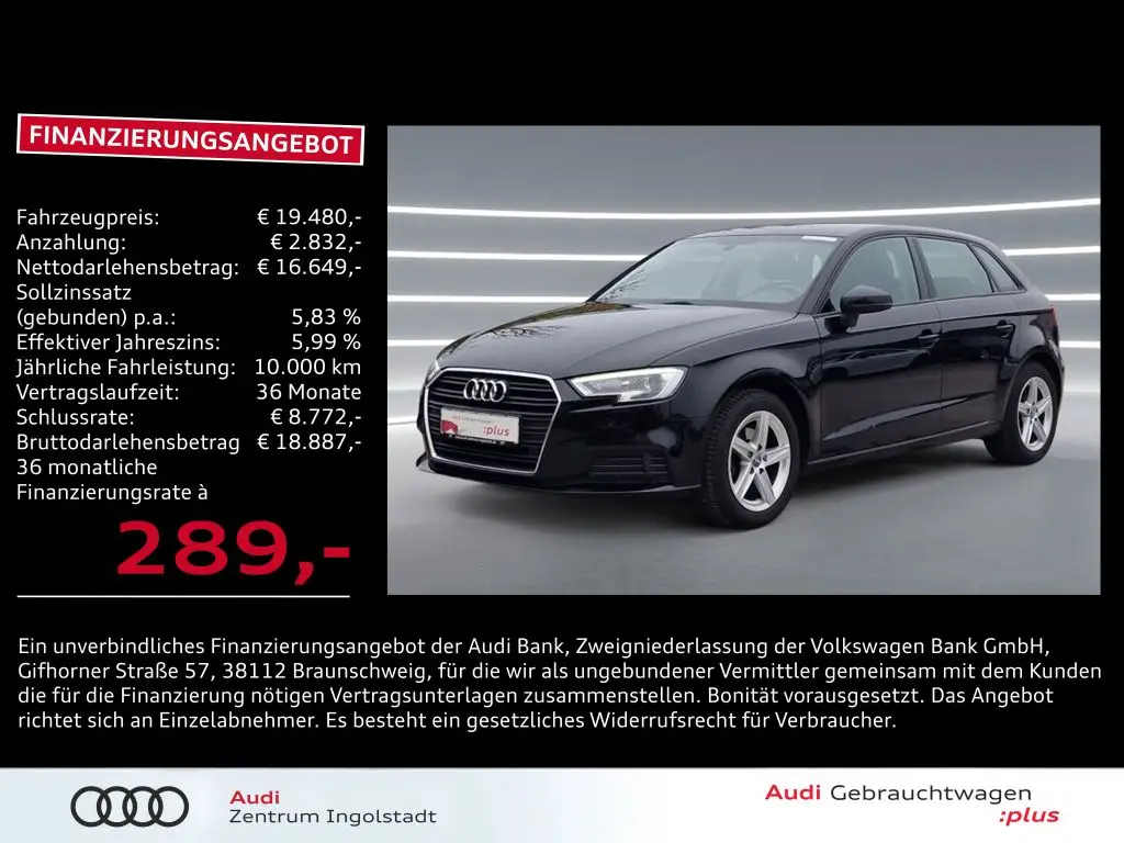 Photo 1 : Audi A3 2020 Autres