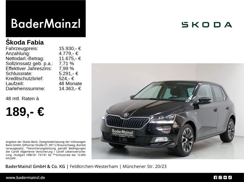 Photo 1 : Skoda Fabia 2021 Essence