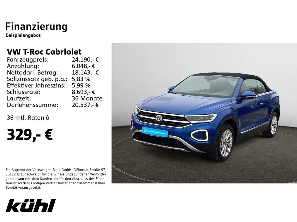 Photo 1 : Volkswagen T-roc 2023 Essence