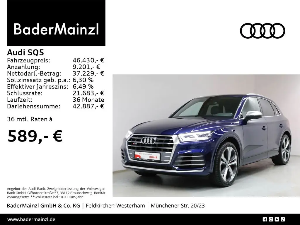 Photo 1 : Audi Sq5 2020 Diesel