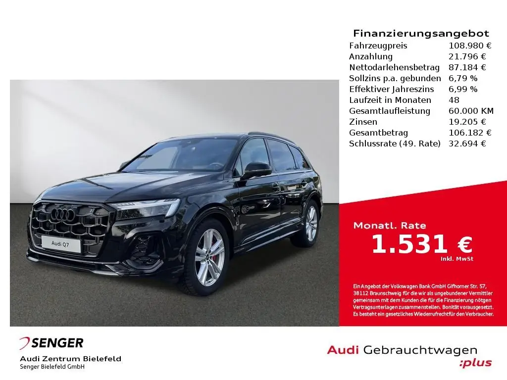 Photo 1 : Audi Q7 2024 Diesel