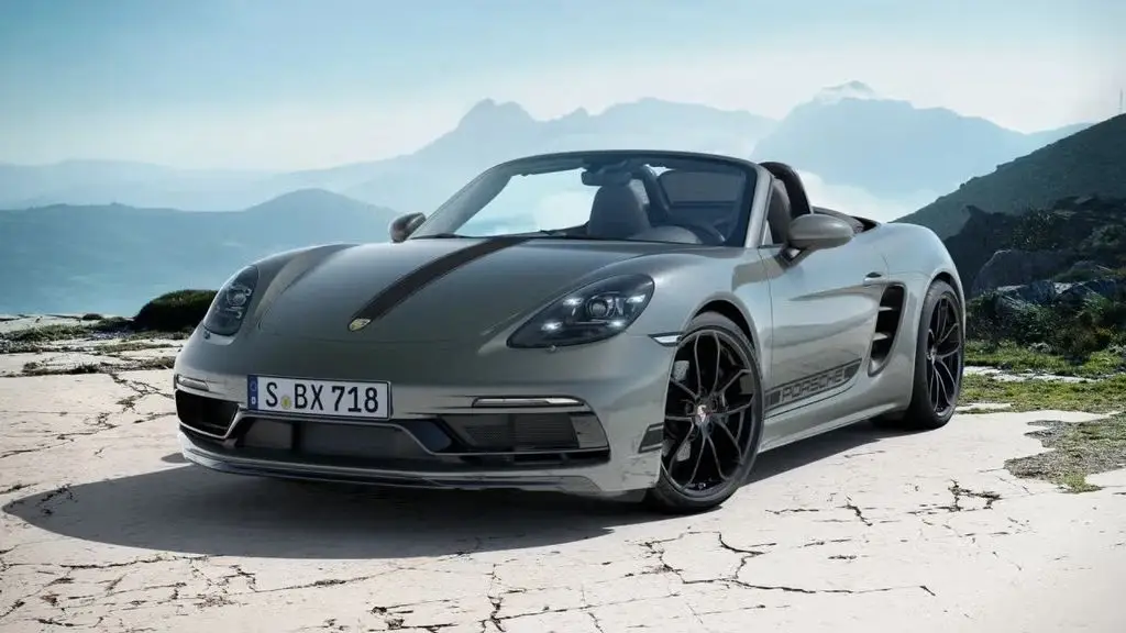 Photo 1 : Porsche Boxster 2023 Petrol