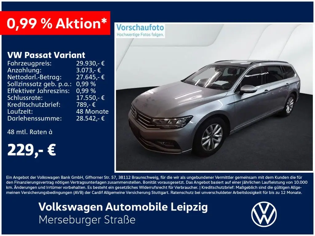 Photo 1 : Volkswagen Passat 2024 Essence