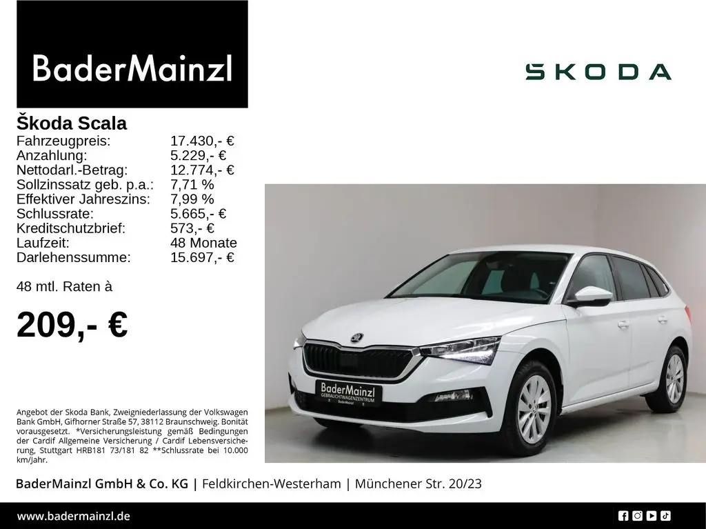 Photo 1 : Skoda Scala 2023 Essence