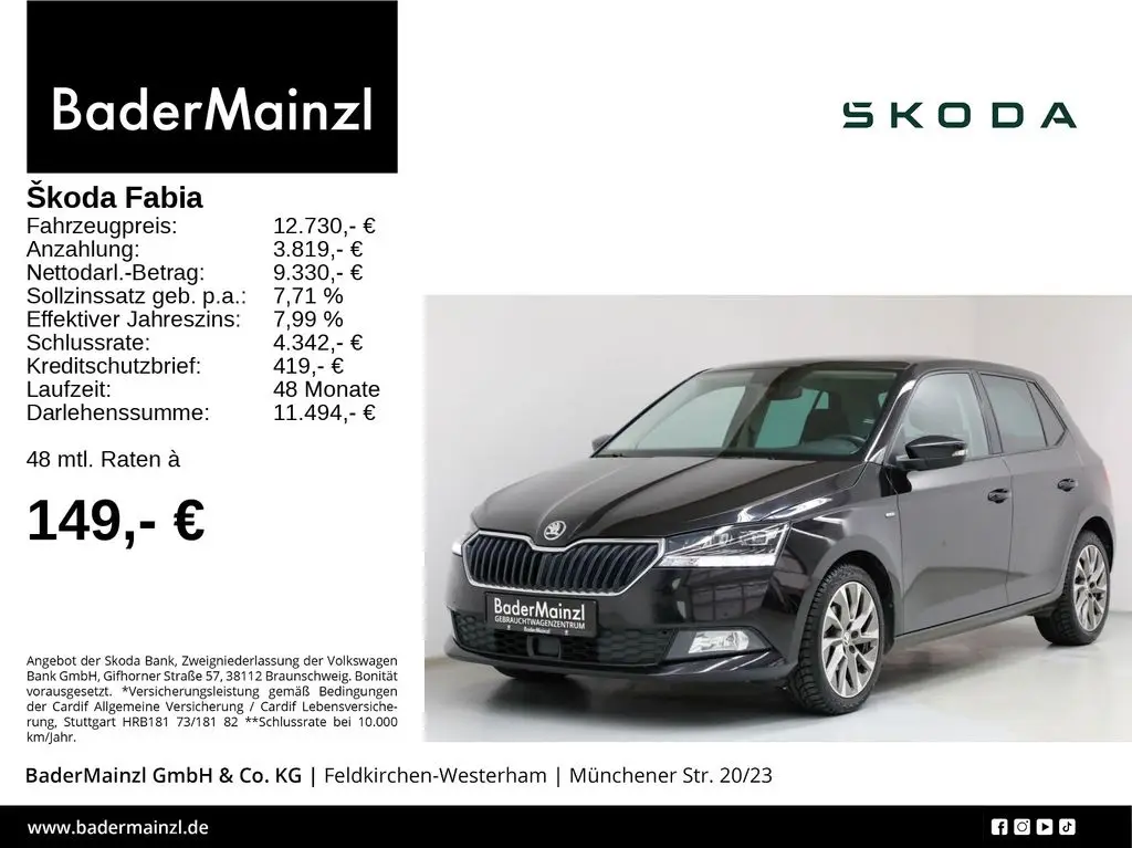 Photo 1 : Skoda Fabia 2021 Petrol