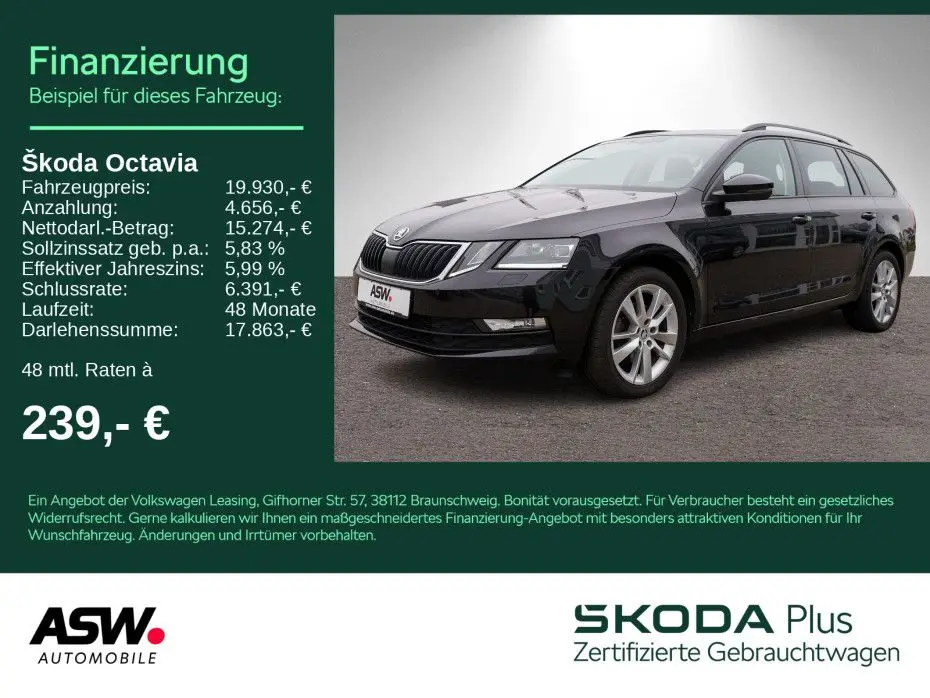 Photo 1 : Skoda Octavia 2020 Diesel