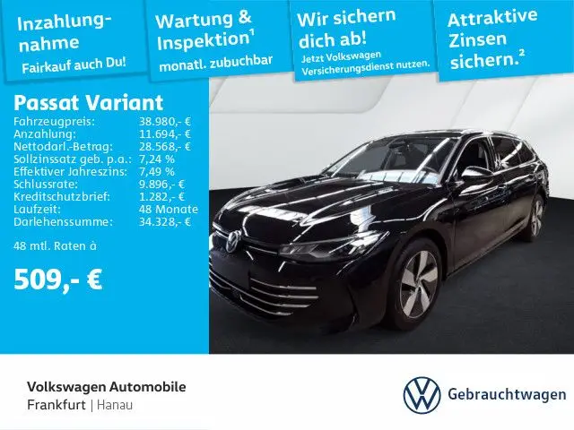 Photo 1 : Volkswagen Passat 2024 Diesel