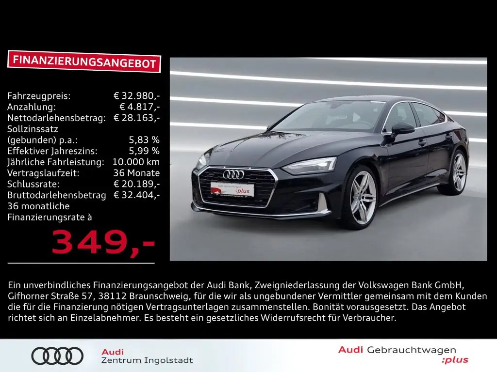 Photo 1 : Audi A5 2020 Diesel