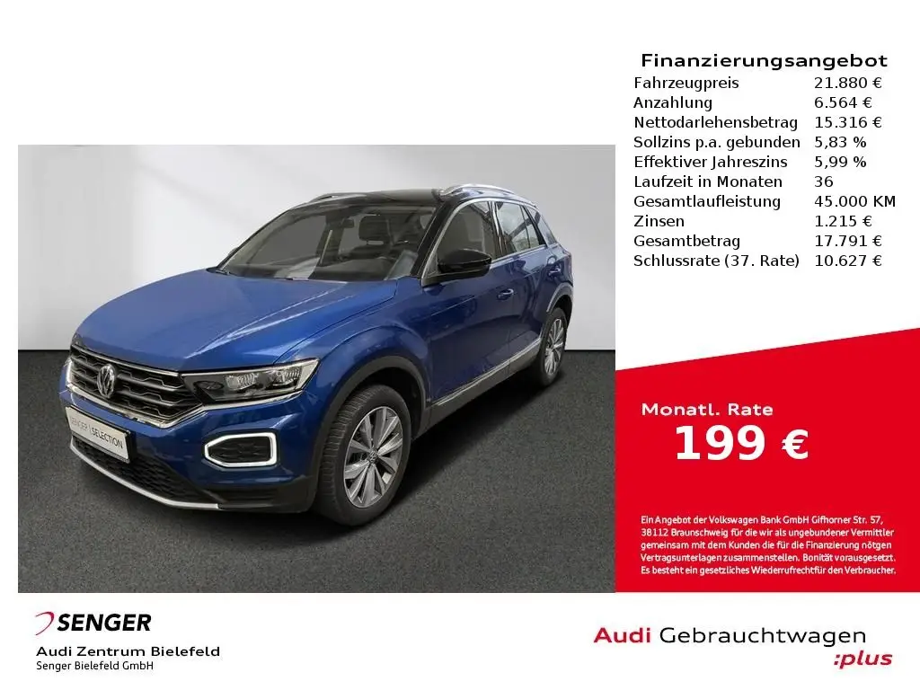 Photo 1 : Volkswagen T-roc 2019 Petrol