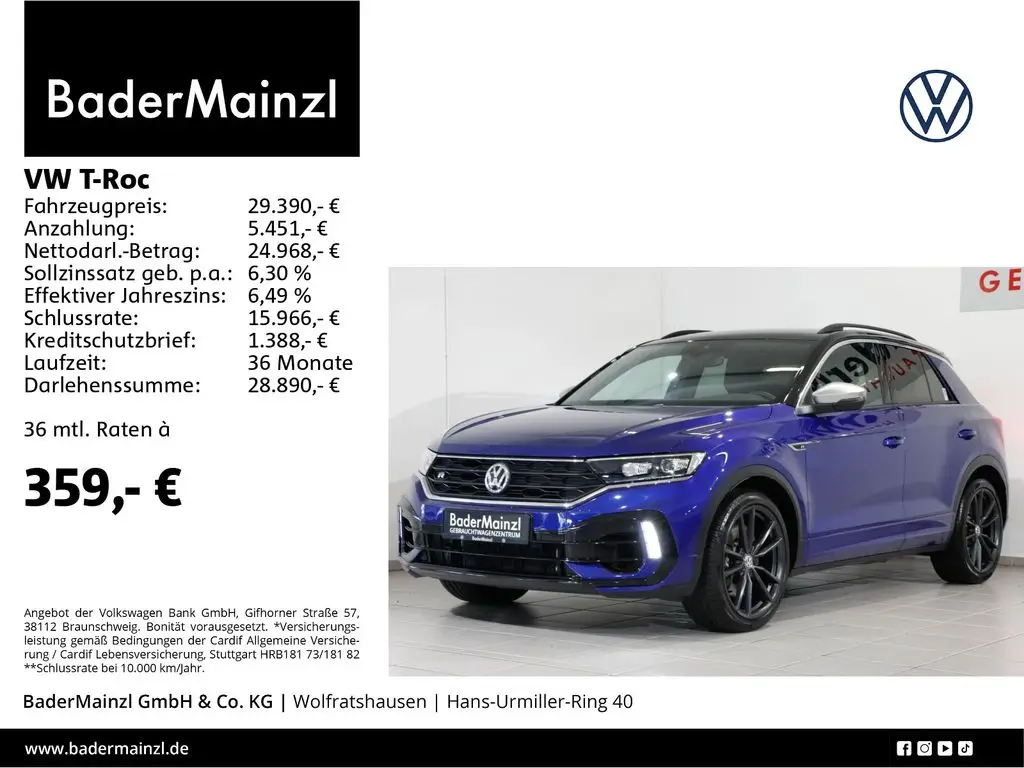 Photo 1 : Volkswagen T-roc 2020 Petrol