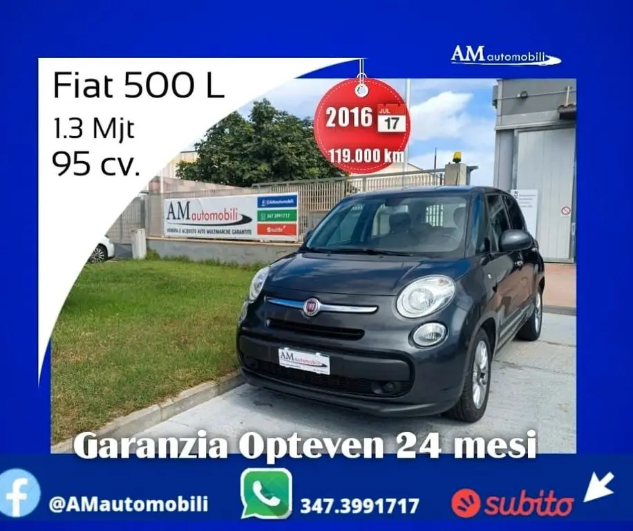 Photo 1 : Fiat 500l 2016 Diesel