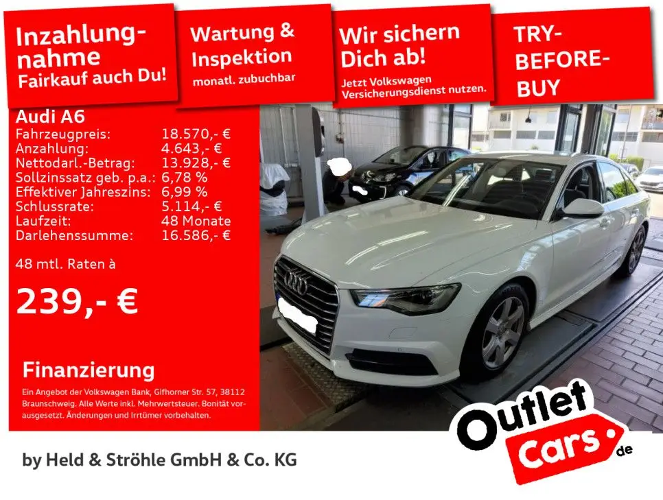 Photo 1 : Audi A6 2016 Diesel