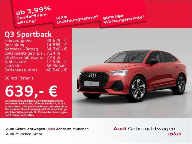 Photo 1 : Audi Q3 2024 Hybride