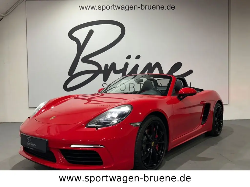 Photo 1 : Porsche Boxster 2016 Petrol