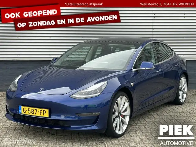 Photo 1 : Tesla Model 3 2019 Électrique