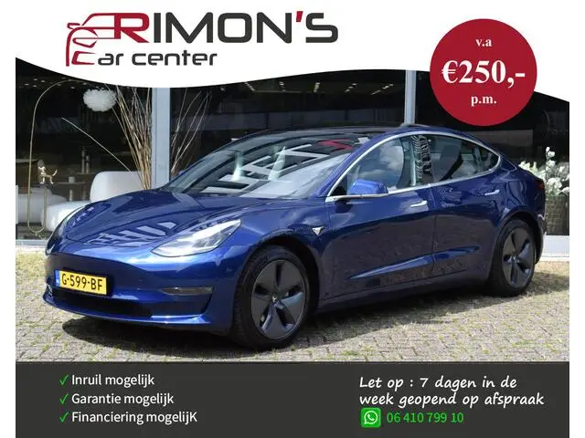 Photo 1 : Tesla Model 3 2019 Électrique