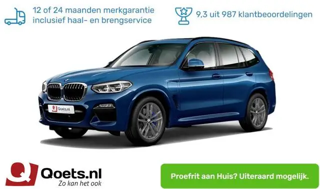 Photo 1 : Bmw X3 2020 Hybride