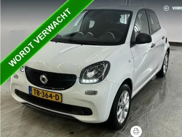 Photo 1 : Smart Forfour 2018 Petrol